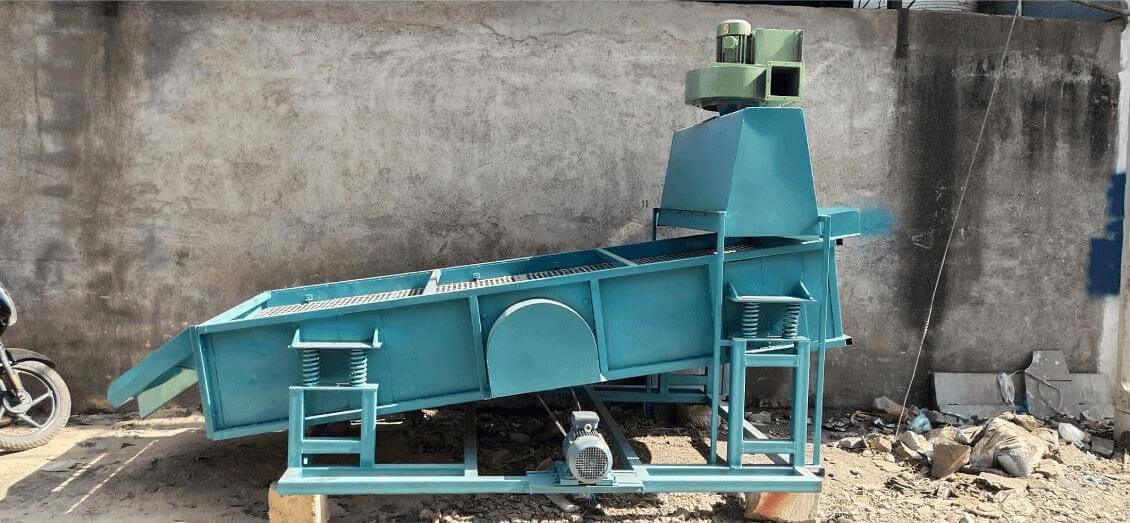 Pre Cleaner Machine for Peanut Grain Impurity Removal – Swastik Technology