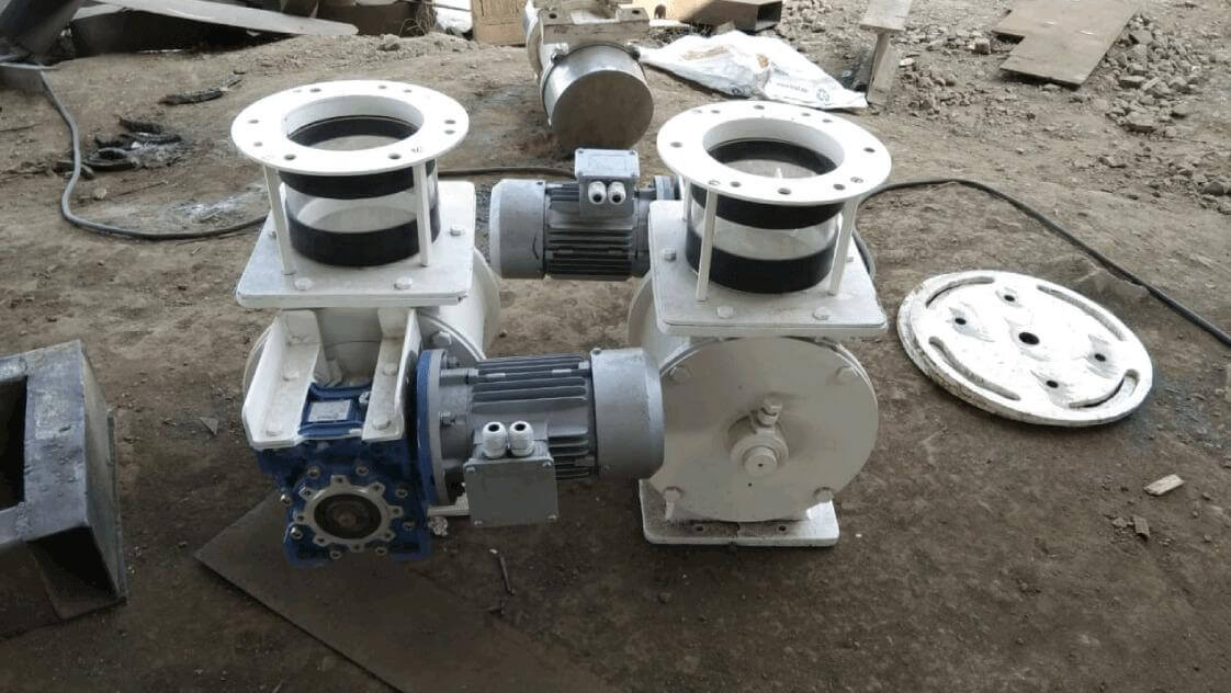 Rotary Air Lock Valve for Dust Control in Peanut Processing – Swastik