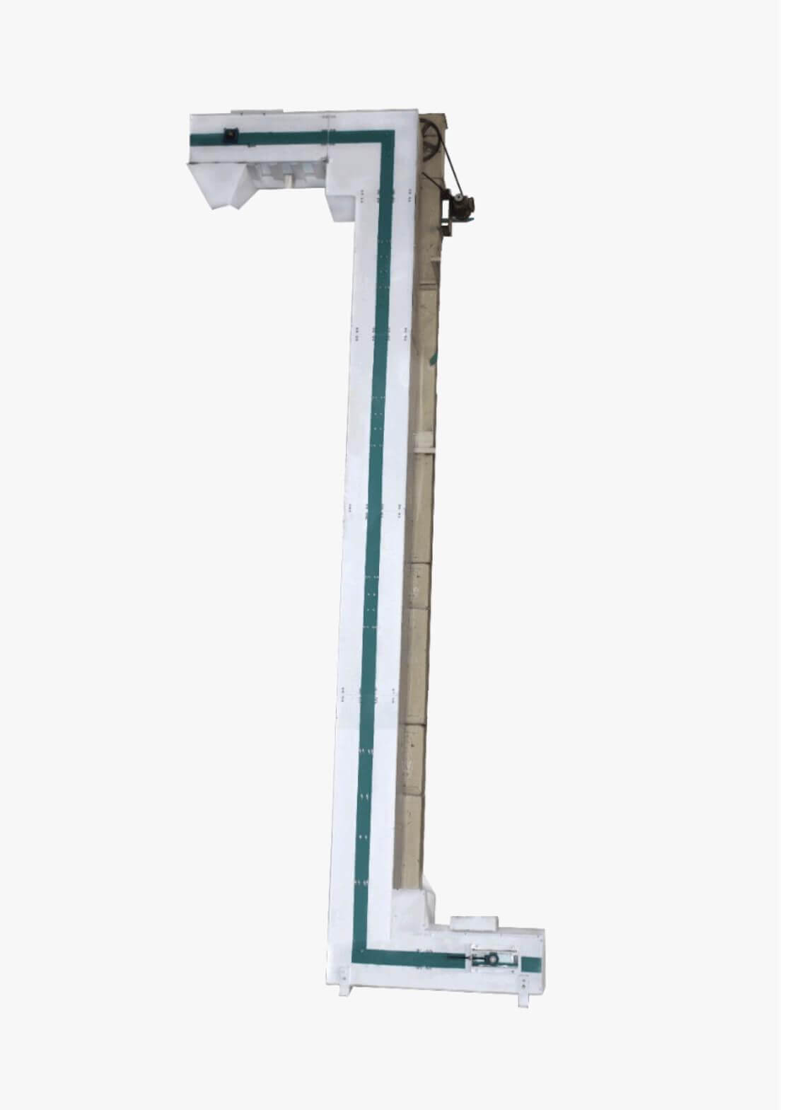 Z-Type Bucket Elevator for Vertical Material Handling – Swastik Technology